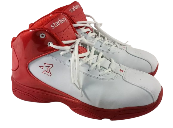 Basketball Shoes Red And White
